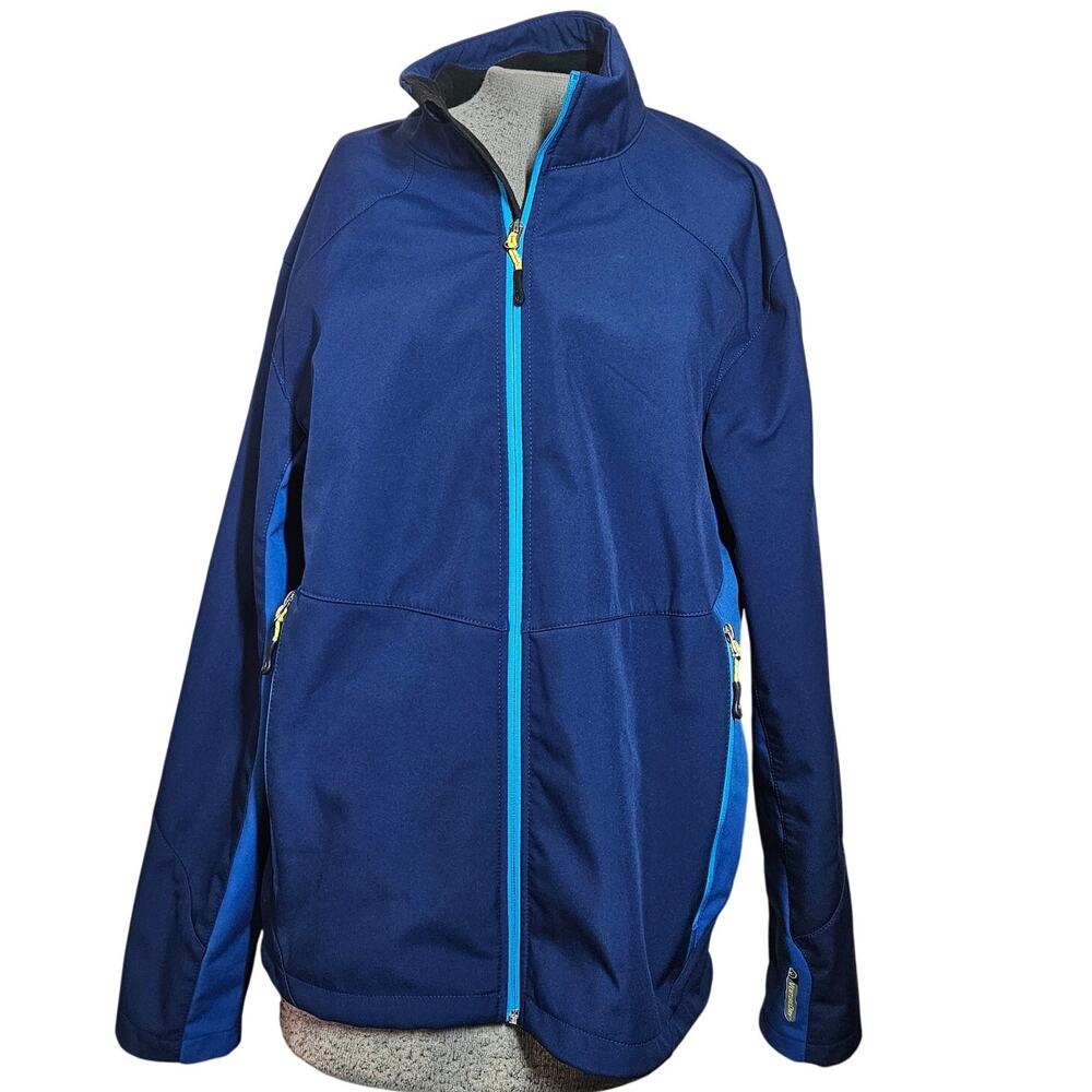 Champion Blue Full Zip Jacket Size Large